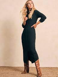 Faherty Legend Sweater Maxi Dress