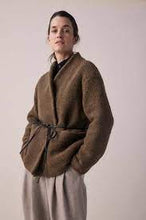 Load image into Gallery viewer, Amente Wool Tie Waist Jacket

