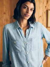 Load image into Gallery viewer, Faherty Brand Tried and True Chambray
