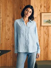 Load image into Gallery viewer, Faherty Brand Tried and True Chambray
