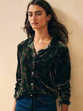 Load image into Gallery viewer, Faherty Genevieve Silk Velvet Top
