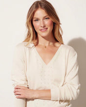 Load image into Gallery viewer, KILN knob hill v-neck sweater
