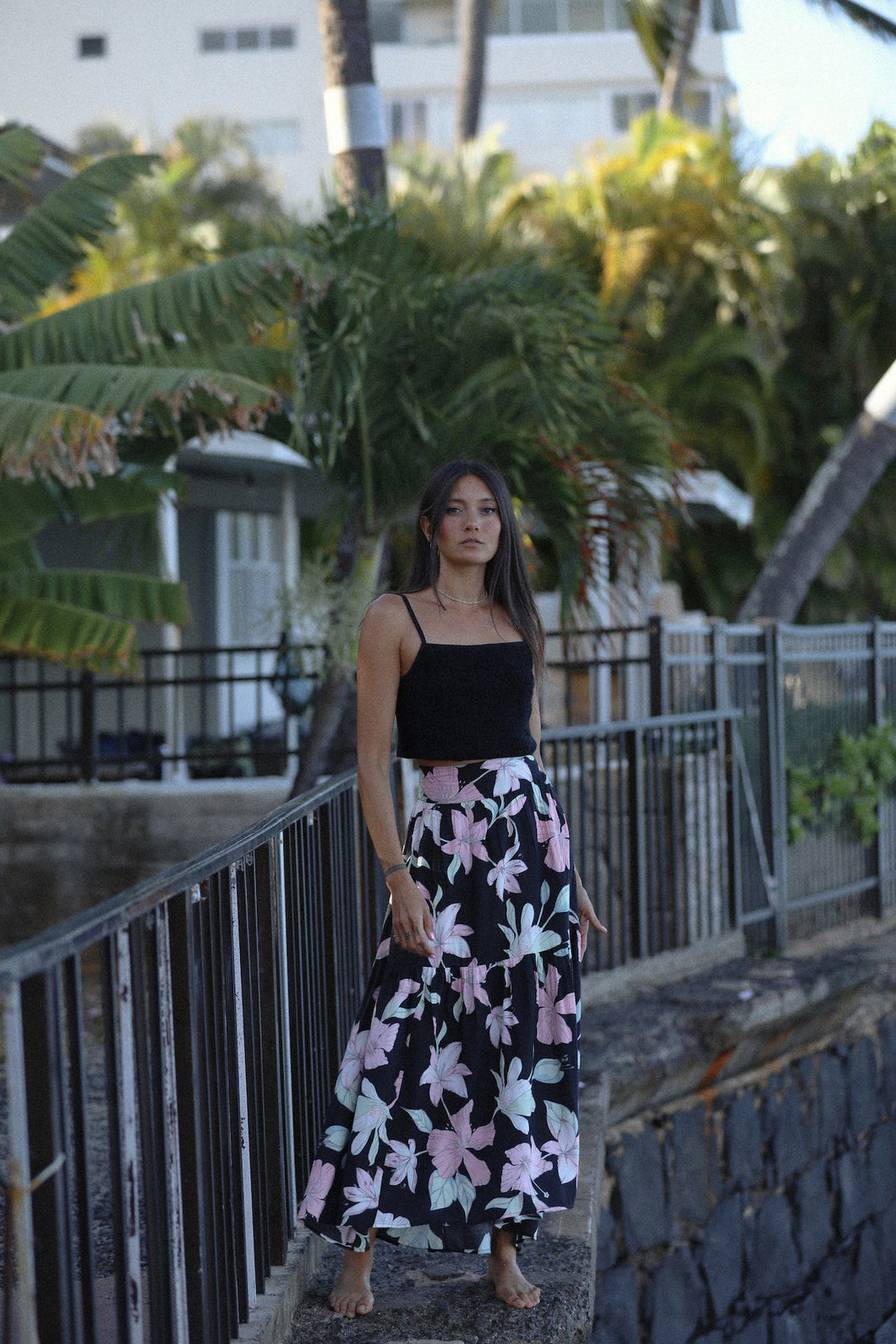 XIX Palms Makaha Tiered Skirt