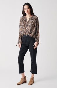 Faherty Everleigh Bordeaux Top