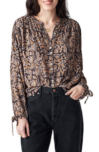Faherty Everleigh Bordeaux Top
