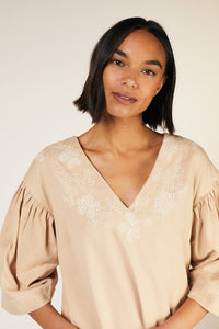 People Tree Clarice Embroidered Tunic