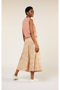 People Tree Alison Seed Print Skirt