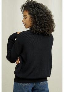 People Tree Cody Jumper Black