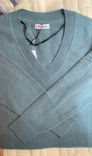 Load image into Gallery viewer, Naadam Cropped V Neck Mist
