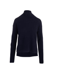 NAADAM Drop Shoulder Hi-Lo Turtleneck