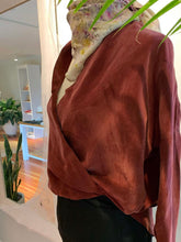 Load image into Gallery viewer, Natalie Busby Cupro Twist Blouse

