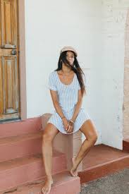 XIX Palms Santorini Tee Dress