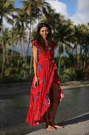 XIX Tahiti Wrap Dress
