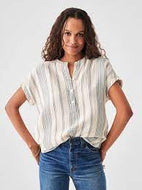 Faherty Brand Dream Cotton Desmond Top