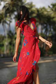 XIX Tahiti Wrap Dress