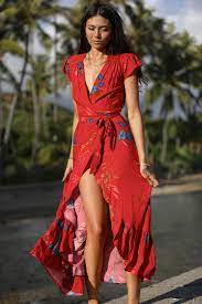XIX Tahiti Wrap Dress
