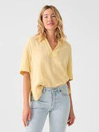 Faherty Brand Dream Cotton Wren Top