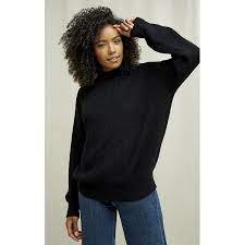 People Tree Cody Jumper Black