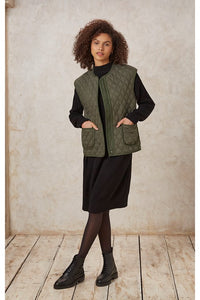 People Tree Akira Quilted Gilet
