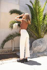 Whimsy and Row Flora Pant Natual
