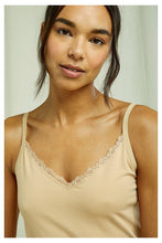 Load image into Gallery viewer, People Tree Lace Trim Slip
